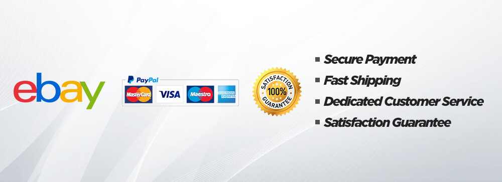 Secure payment, fast shipping, dedicated customer service and satisfaction guarantee.